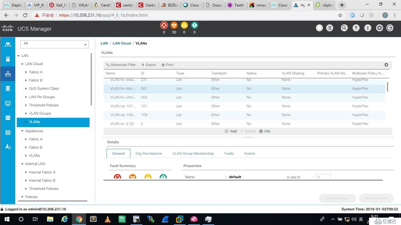 Cisco HyperFlex 多區(qū)域上聯(lián)（Disjoint Networks Upstream）