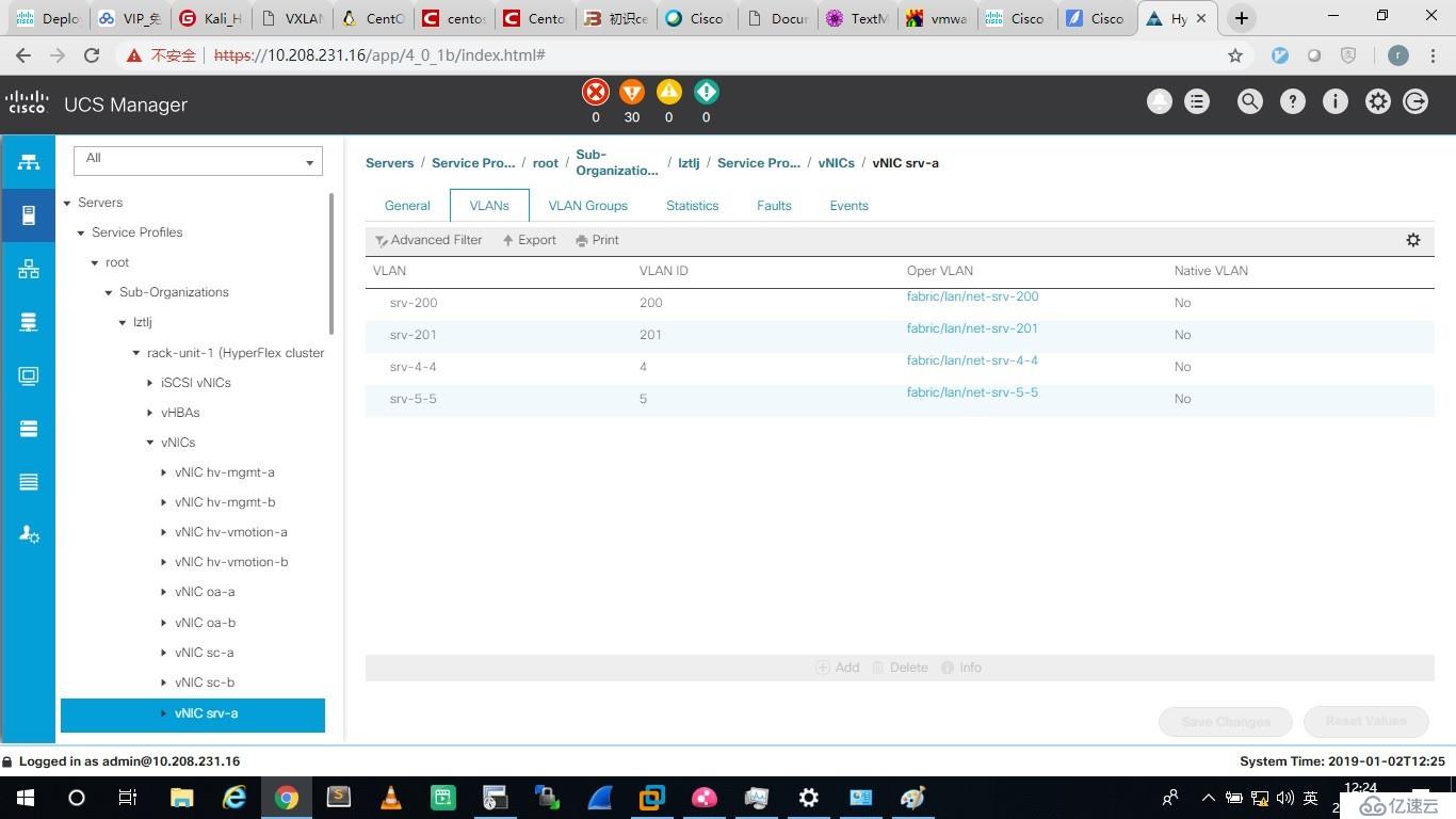 Cisco HyperFlex 多區(qū)域上聯(lián)（Disjoint Networks Upstream）