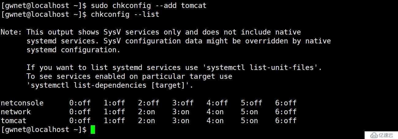 Linux下如何配置Tomcat開機自啟動