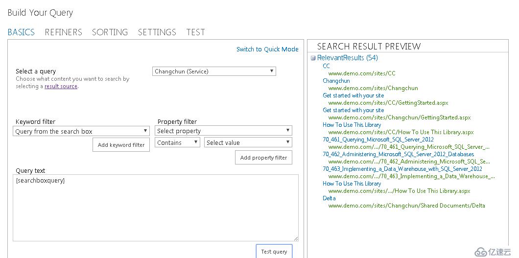 SharePoint：如何在SharePoint 2013限制多個(gè)網(wǎng)站集的Search Result