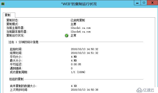 Hyper-V群集對群集復制