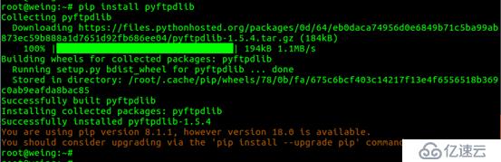 python快速搭建简易的FTP服务器