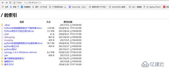 python快速搭建简易的FTP服务器