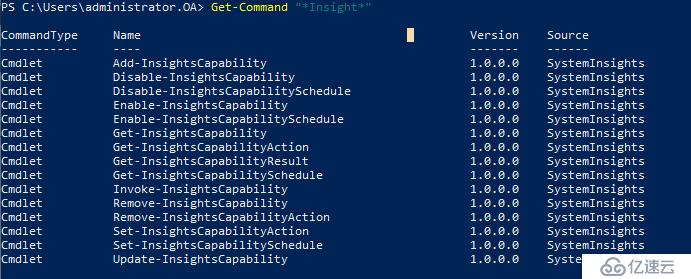 Windows Server 2019 System Insights