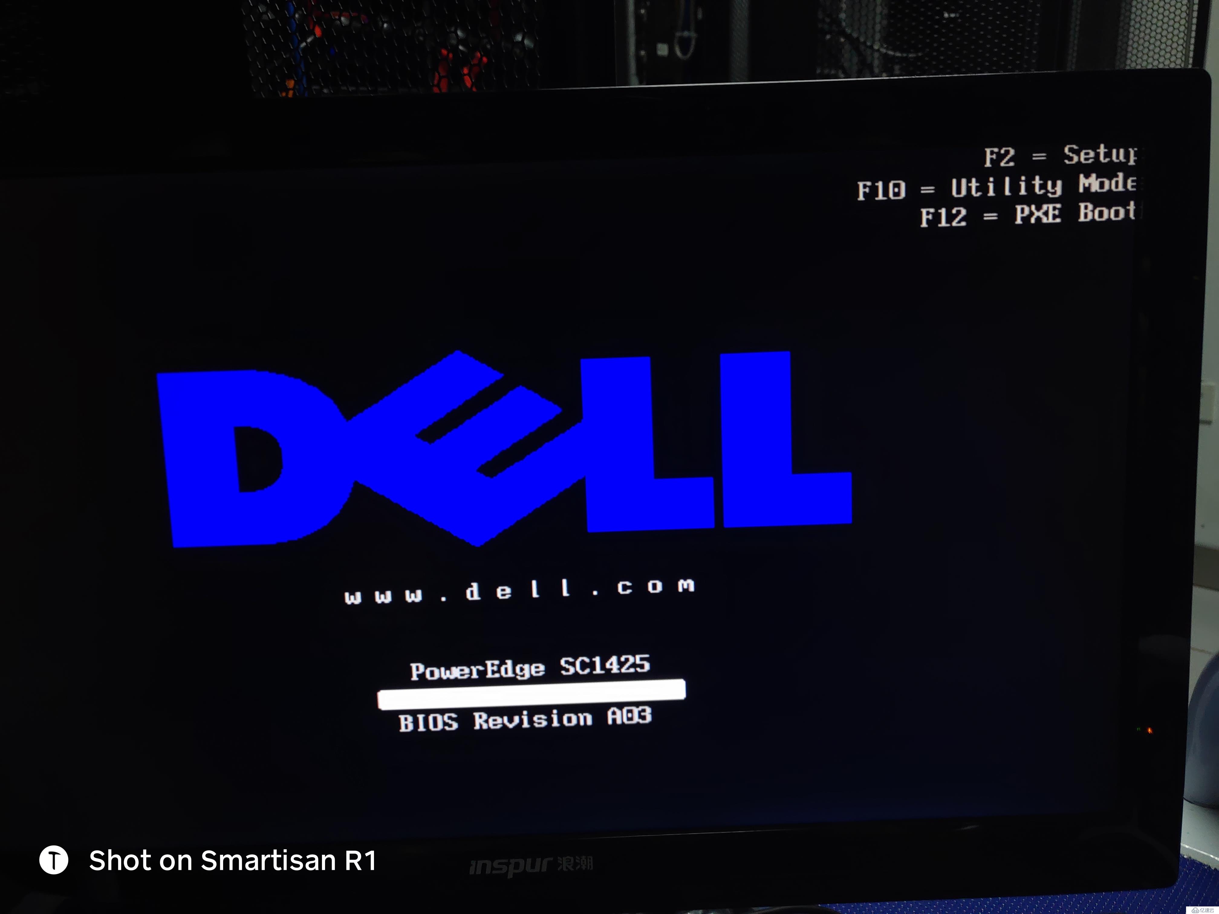 Dell SC1425 设置USB启动