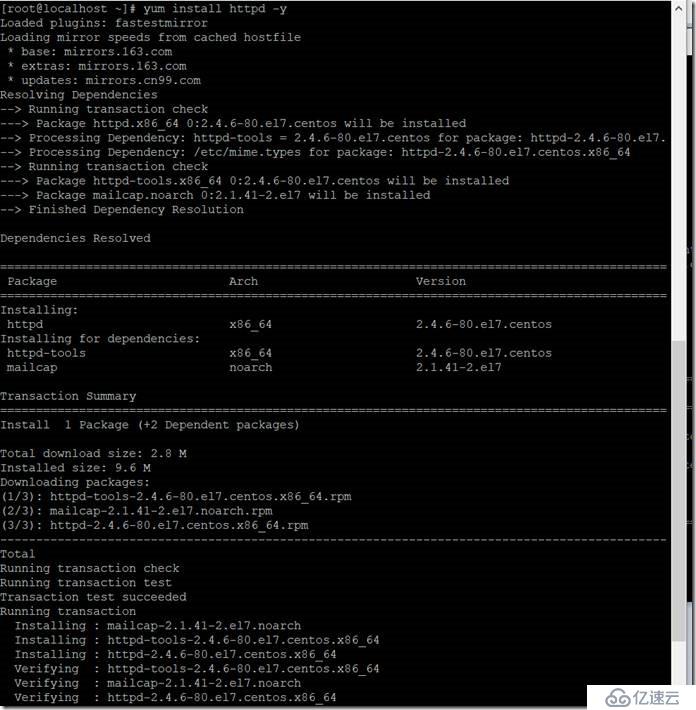 Linux配置一个http网页