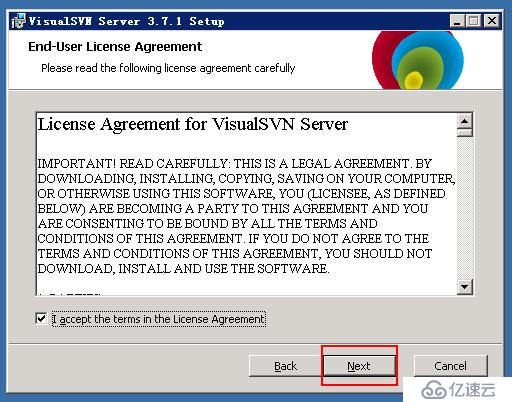 SVN的部署和仓库的备份及WIN7客户端测试