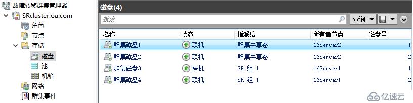 WSFC2016 延伸群集