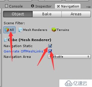 Unity导航 （寻路系统Nav Mesh Agent）