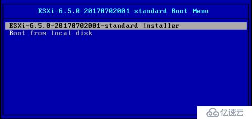 ESXi 6.5 U1 安裝配置