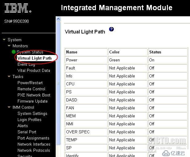 IBM X系列服务器通过sysmgmt接口查看日志