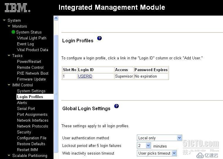 IBM X系列服务器通过sysmgmt接口查看日志