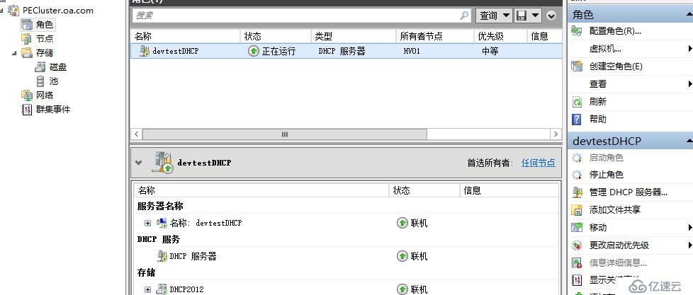 WSFC从2008R2到2012R2的跨群集迁移