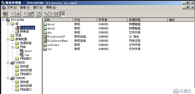 MSCS2003跨群集迁移至WSFC2008R2