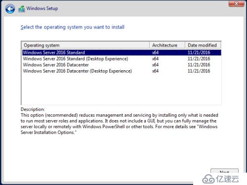 Window Server 2016 Server Core