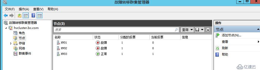 WSFC动态仲裁及投票调整1