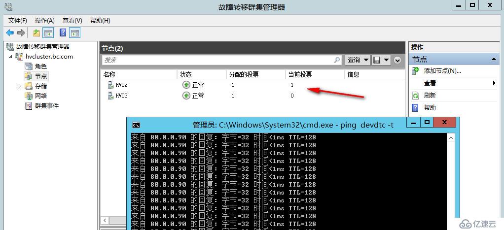 WSFC动态仲裁及投票调整1