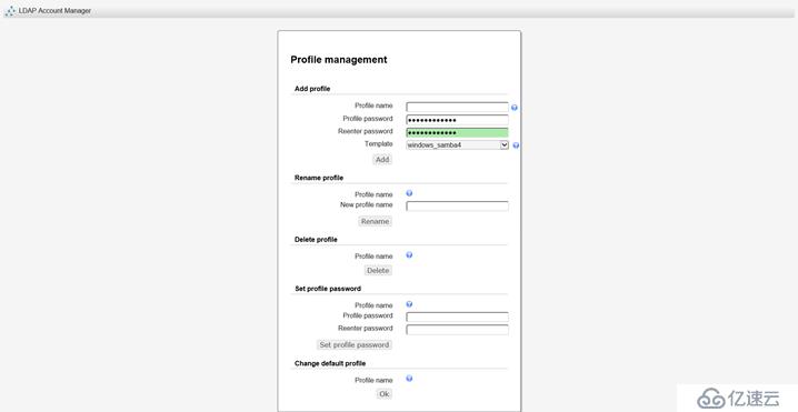 LDAP Account Manager的部署教程