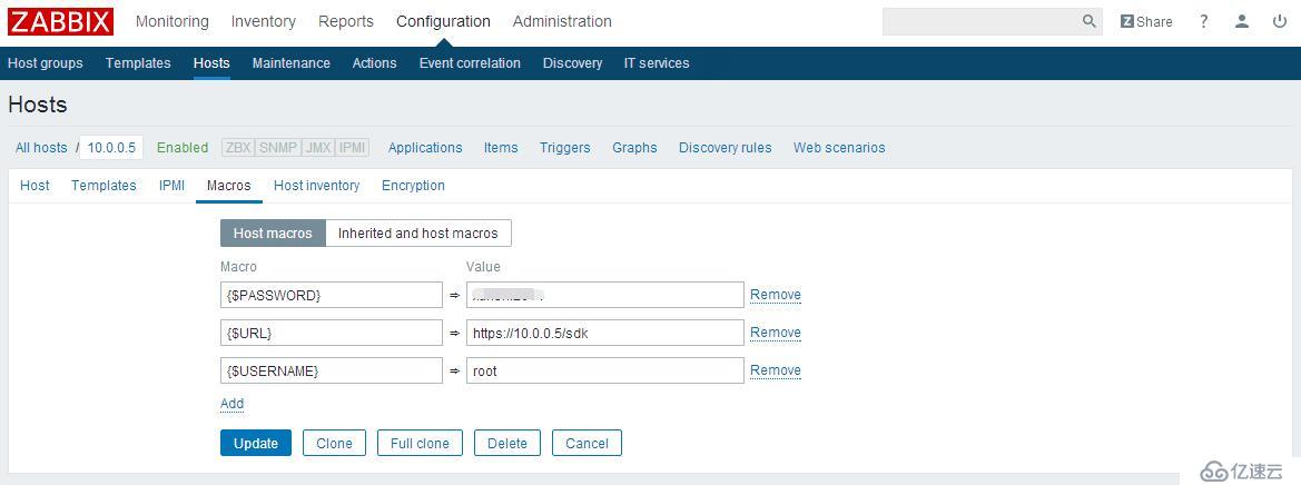 Zabbix 3.2.6监控虚拟机VMware的示例分析