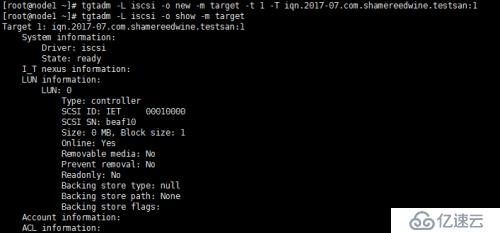 iscsi 配置使用详解