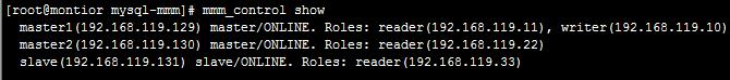 mysql 群集架构mmm高可用群集及服务器上线