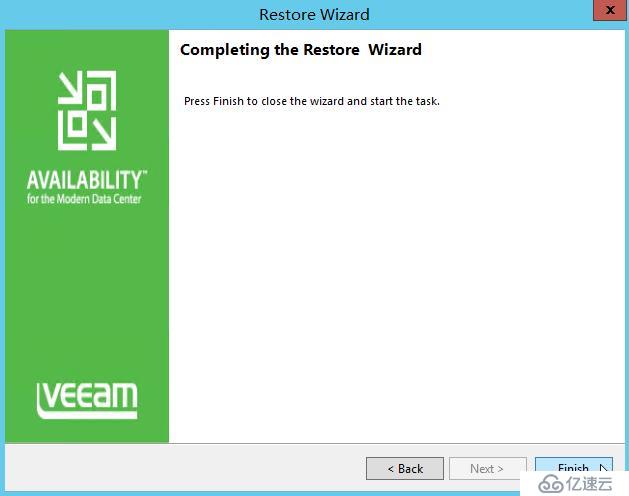 Veeam Availability Suite 9.5安装和配置