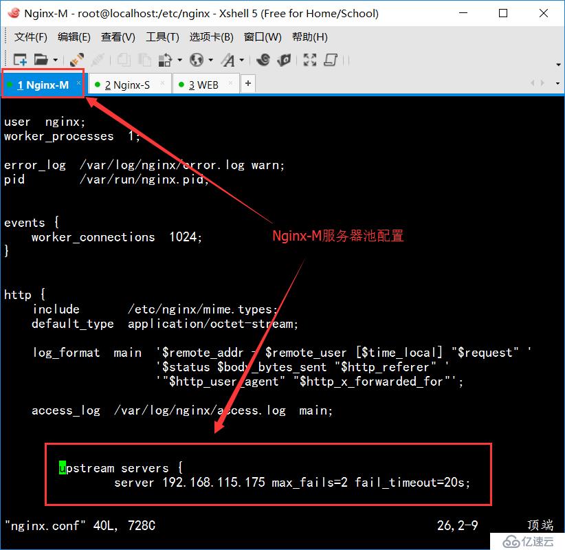 Nginx+keepalived（部分配置）