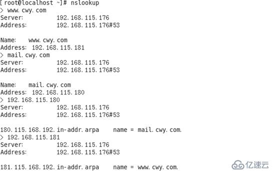 DNS（域名服务器）实验：