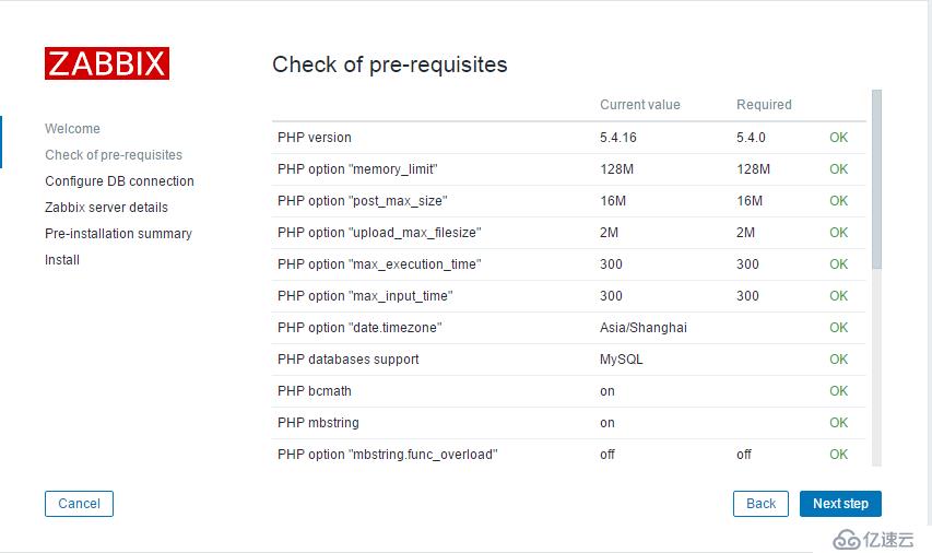 CentOS 7.x下部署和配置zabbix 3.2.x监控工具