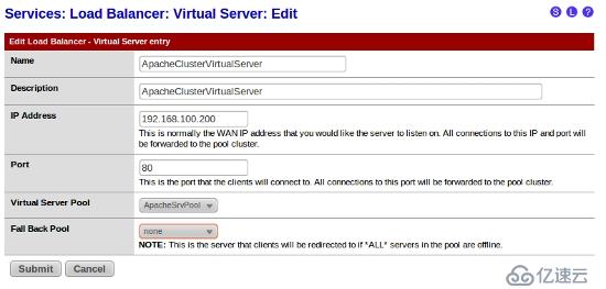 pfSense Web服务器负载均衡应该怎么样设置