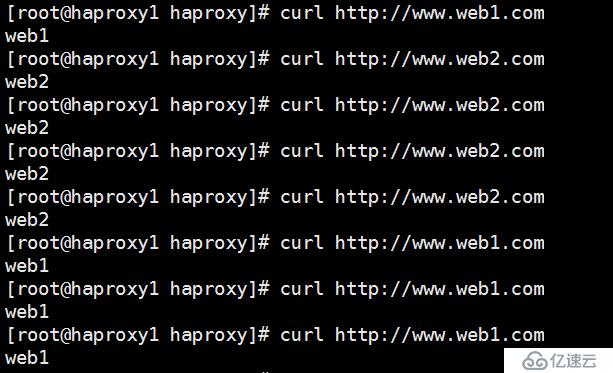 haproxy+keepalived实现web集群的高可用性