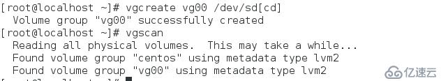 centos7的磁盤分區(qū)，格式化及LVM管理，邏輯卷快照