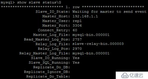 mysql5.7主从同步配置