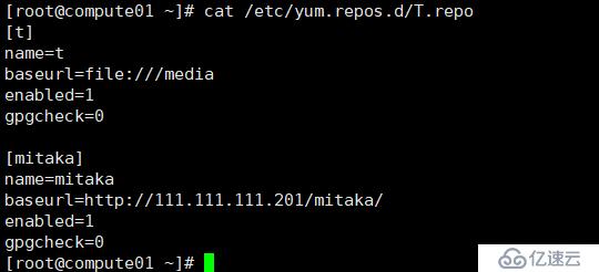 Openstack Mitaka安装手顺（1）基础环境准备