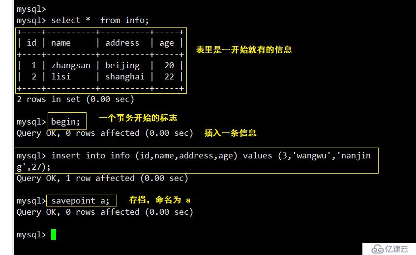 Mysql ------ 索引+ 事务