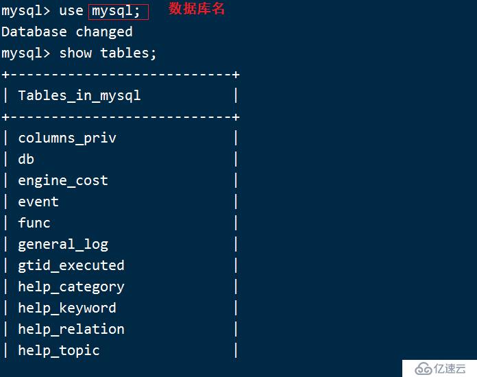 Mysql数据库的基本操作命令和SQL语句