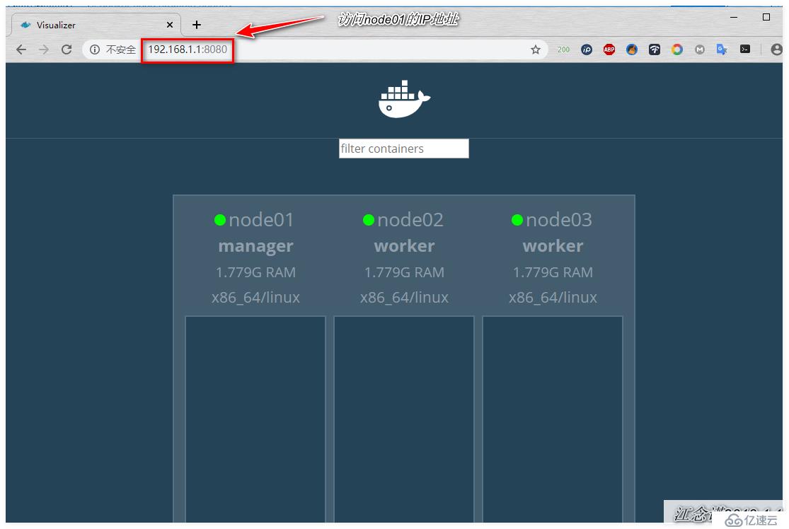 Docker swarm集群的安装配置
