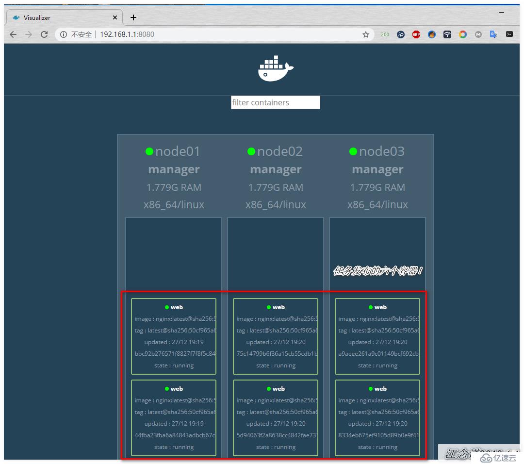 Docker swarm集群的安裝配置