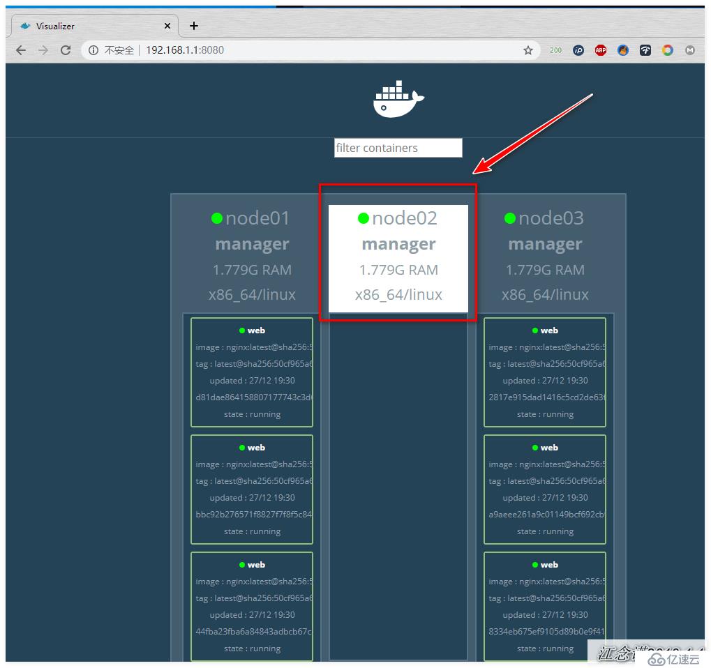 Docker swarm集群的安装配置