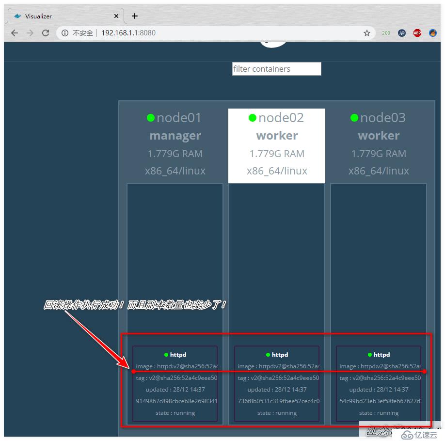 Docker swarm集群的安裝配置