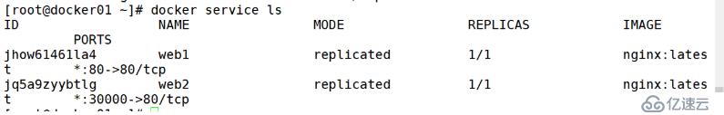 Docker swarm集群的搭建部署