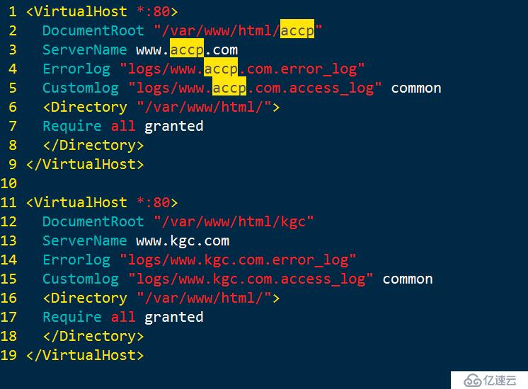 Apache之虛擬web主機(jī)的構(gòu)建