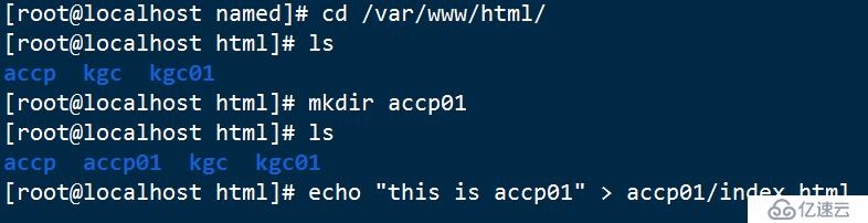 Apache之虚拟web主机的构建