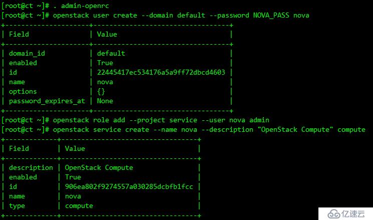 OpenStack Train版双节点安装（六）安装计算服务nova（控制节点）