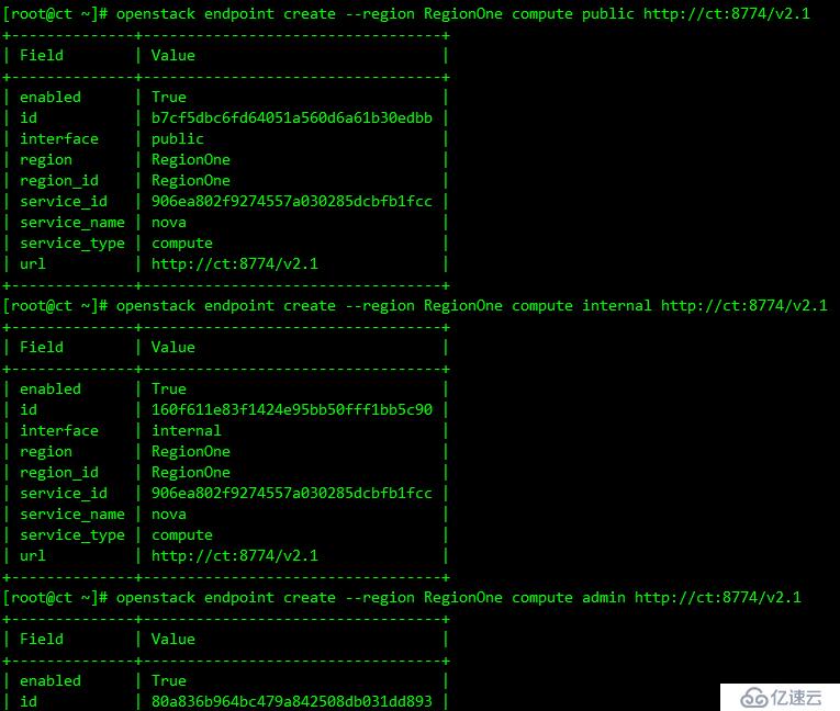 OpenStack Train版双节点安装（六）安装计算服务nova（控制节点）