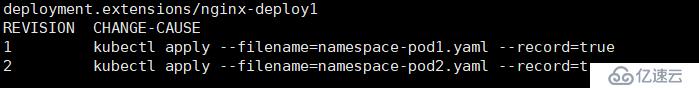 k8s核心资源对象& NameSpace（指定版本回滚）