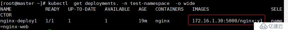 k8s核心资源对象& NameSpace（指定版本回滚）