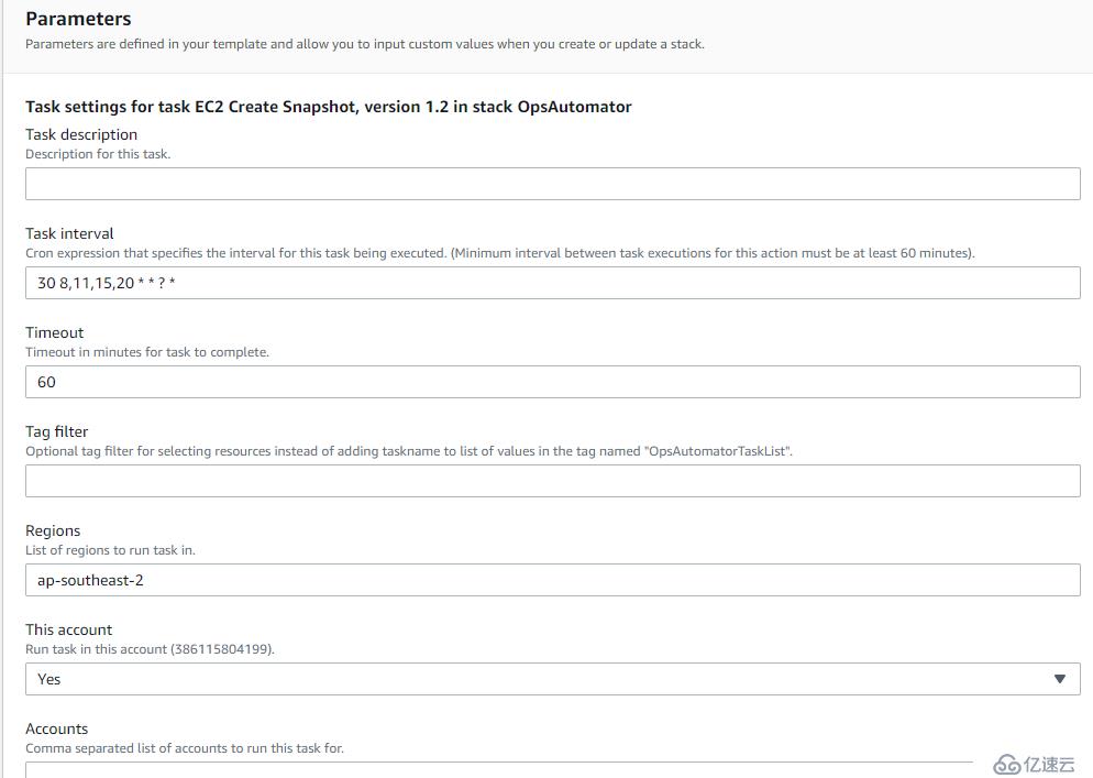 AWS Ops Automation 和自动化备份