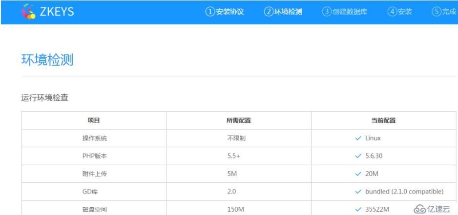 分享ZKEYS公有云管理系统一键部署操作流程