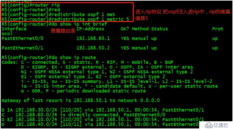 OSPF高级配置实现全网互通